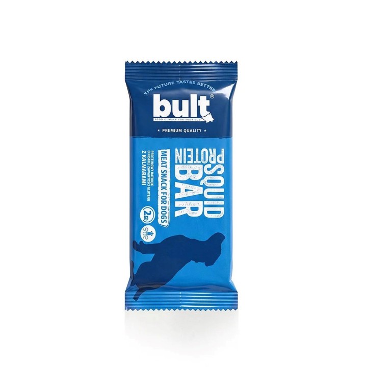 BULT Barretta proteica con calamaro - snack per cani - 75g