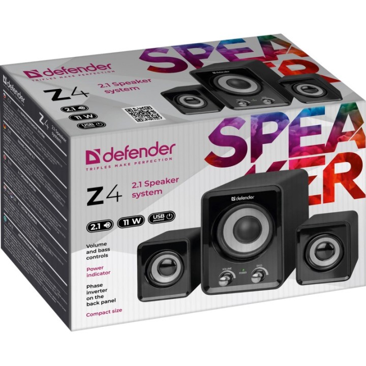 Altoparlanti per computer DEFENDER Z4 2.1 11W USB