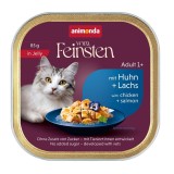 ANIMONDA Vom Feinsten Adult in Gelatina Pollo e salmone - cibo umido per gatti - 85g