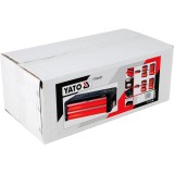 Yato YT-09107 scatola per piccoli pezzi/attrezzi metallo nero rosso