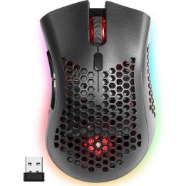 Defender GM-709L Warlock 52709 Mouse wireless per gamer con retroilluminazione RGB