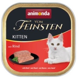 ANIMONDA Vom Feinsten Kitten Manzo - cibo umido per gatti - 100g