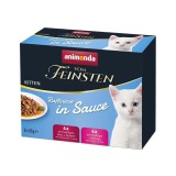 ANIMONDA Vom Feinsten Kitten Raffinesse in salsa - cibo umido per gatti - 8x85g