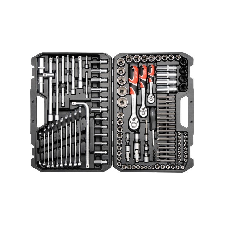Yato YT-38872 set di attrezzi per meccanici 128 attrezzi