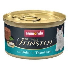 ANIMONDA Vom Feinsten Mousse pollo e tonno - cibo umido per gatti - 85 g