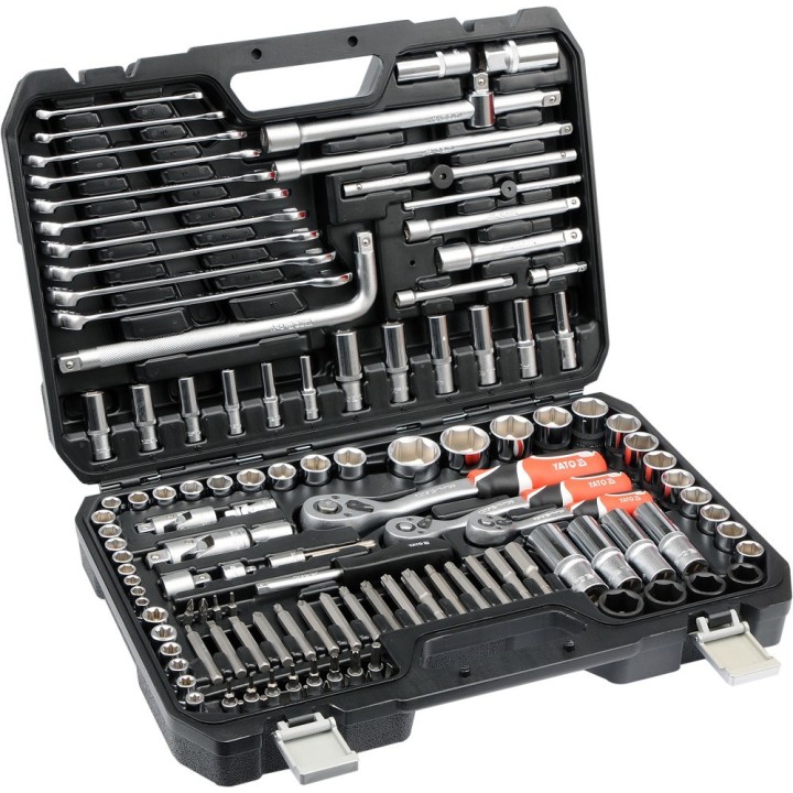 Yato YT-38872 set di attrezzi per meccanici 128 attrezzi