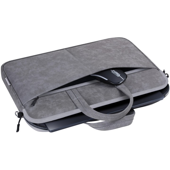 Defender Borsa Toploader 15.6 39.6 cm (15.6 ) grigio