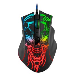Mouse gaming ottico cablato DEFENDER GM-928 BULLETSTORM 7200dpi 7P illuminato