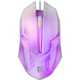 MOUSE DEFENDER CYBER MB-560L BIANCO 7-COLORS RETROILLUMINAZIONE