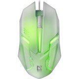 MOUSE DEFENDER CYBER MB-560L BIANCO 7-COLORS RETROILLUMINAZIONE