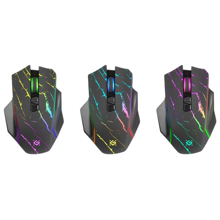 MOUSE DEFENDER GM-503 URAN OTTICO RF RGB 3200dpi 8P