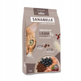 BOSCH Sanabelle Life Sensitive con agnello e mirtilli - cibo secco per gatti - 8kg