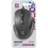 Defender DATUM MB-347 Mouse ottico nero 1600dpi 4P