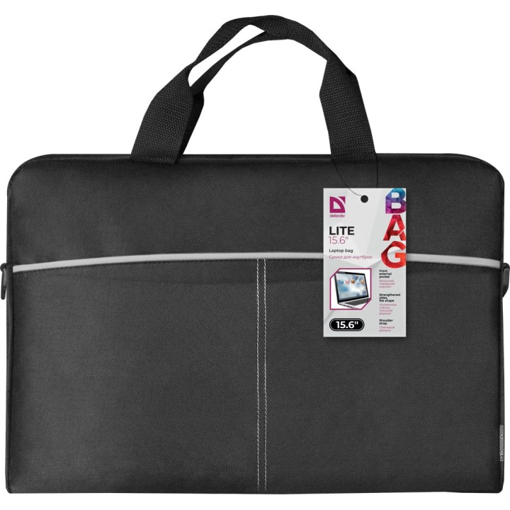 Defender Lite custodia notebook 39.6 cm (15.6 ) nero grigio