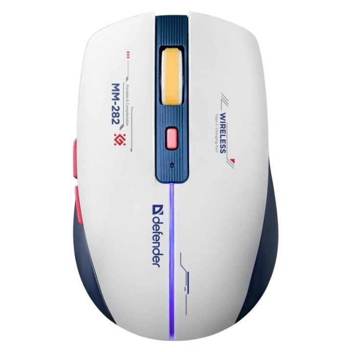 MOUSE WIRELESS DEFENDER DILA MM-282 RF 1800dpi 6P