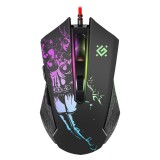 Mouse gaming ottico cablato DEFENDER GM-933 SIN'SISTER 7200dpi 6P RGB