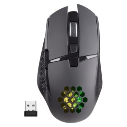 MOUSE DEFENDER GM-514 GLORY OTTICO RF RGB 3200dpi 7P NERO