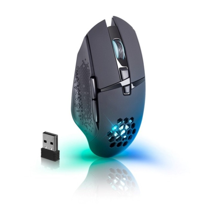 MOUSE DEFENDER GM-514 GLORY OTTICO RF RGB 3200dpi 7P NERO