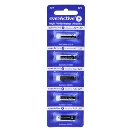 5 x batterie alcaline everActive 27A 12V - blister 5 pezzi