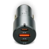 Caricabatterie auto everActive CC-40Q USB QC3.0 + 2x USB-C PD 60W