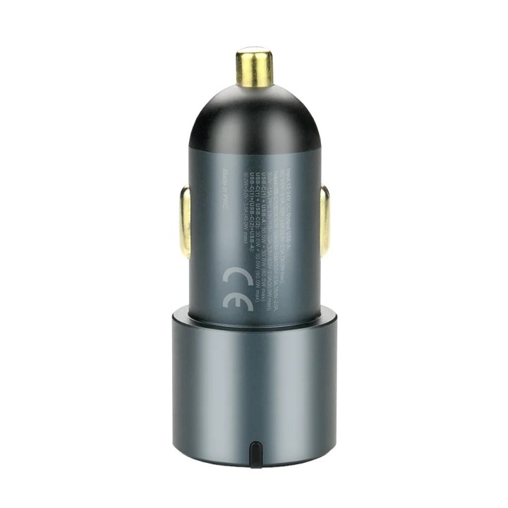 Caricabatterie auto everActive CC-40Q USB QC3.0 + 2x USB-C PD 60W