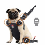 ZOLUX Travel Safe S rosso - pettorina per cane