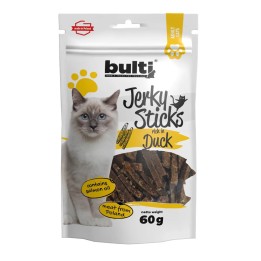 BULTI Jerky barrette ricche di anatra - snack per gatti - 60g