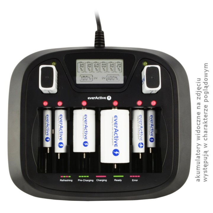 Caricabatterie everActive NC-900U
