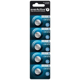 Batteria al litio mini everActive CR1616 - blister 5 pz.