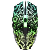 Defender GM-670L Mouse ottico ambidestro 2400 DPI