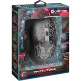 Defender GM-670L Mouse ottico ambidestro 2400 DPI