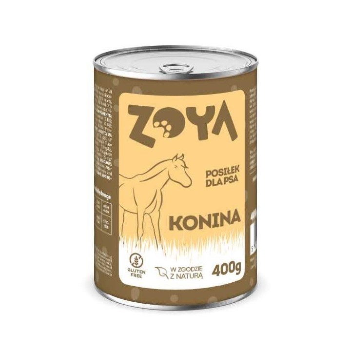 ZOYA Cavallo - cibo umido cani - 400g