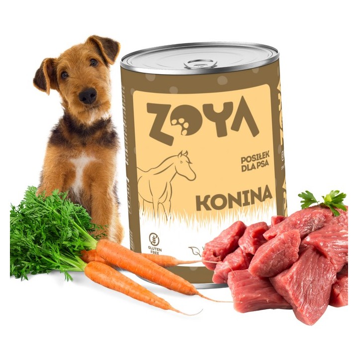 ZOYA Cavallo - cibo umido cani - 400g