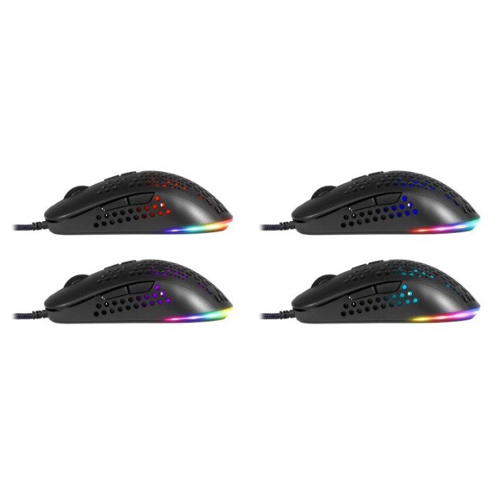 Mouse gaming ottico cablato DEFENDER GM-620L SHEPARD 12800dpi 7P RGB