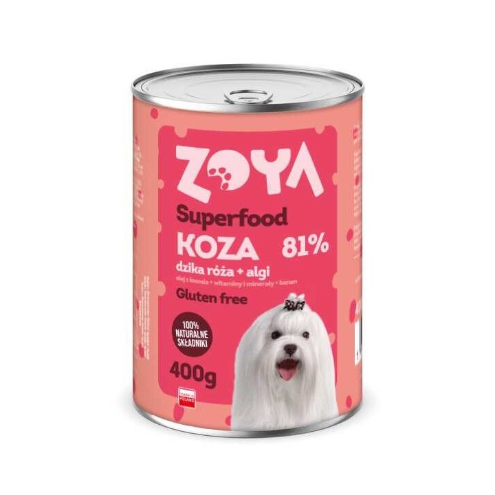 ZOYA Superfood Capra - cibo umido cani - 400g
