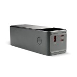 Powerbank 27 000mAh 1x USB 2x USB-C 162 5W QC4+ torcia LCD screen nero