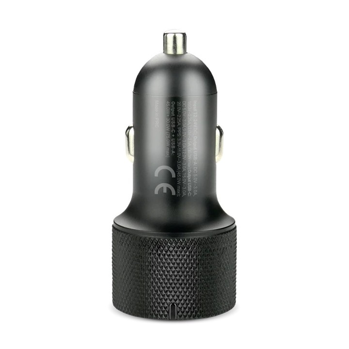Caricabatterie auto everActive CC-50Q USB QC3.0 + USB-C PD 75W