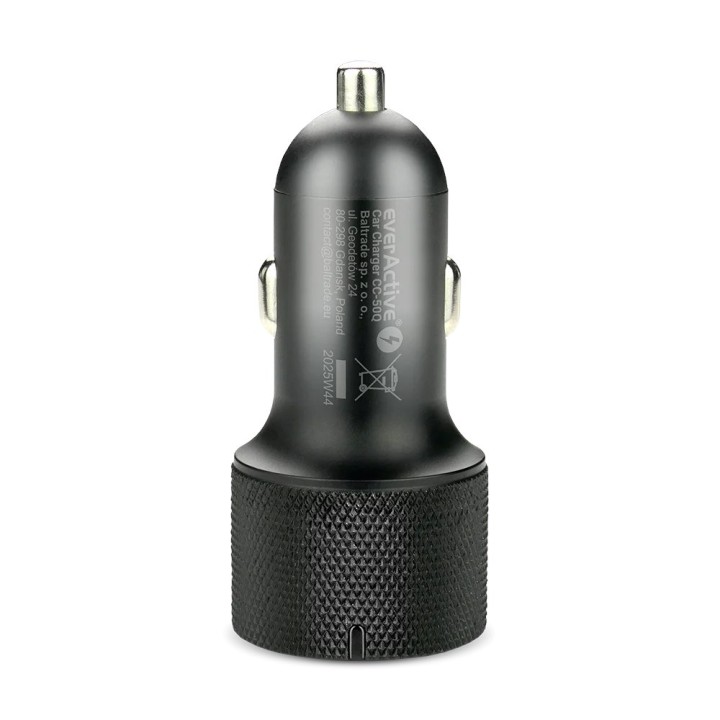 Caricabatterie auto everActive CC-50Q USB QC3.0 + USB-C PD 75W