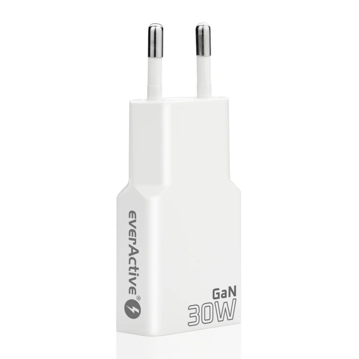 Caricabatterie 2 x USB-C Quick Charge 4+ 30W SUPER SLIM bianco