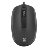 MOUSE DEFENDER ALPHA MB-507 OTTICO 1000dpi 3P NERO SILENT CLICK