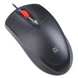 MOUSE DEFENDER ICON MB-057 OTTICO 1000dpi 3P NERO SILENT CLICK