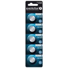 Batteria al litio mini everActive CR1620 5 pz.
