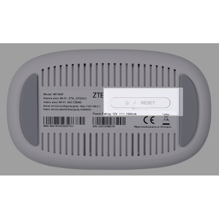 ZTE MF289F dispositivo di rete cellulare router di rete cellulare