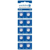 Mini batterie alcaline everActive G10 LR1130 LR54 10 pezzi