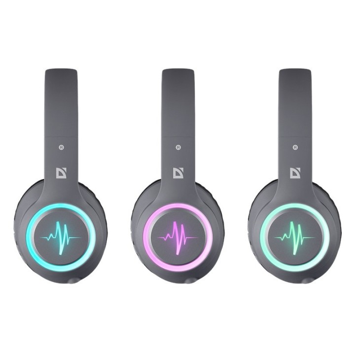 Cuffie wireless con microfono DEFENDER FREEMOTION B571 LED