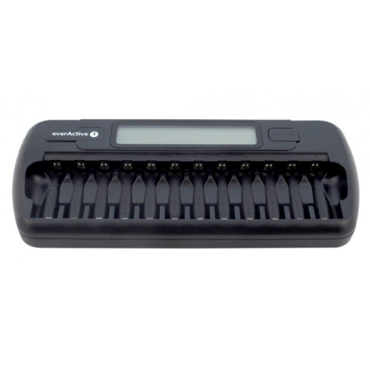 Caricabatterie a microprocessore EverActive AAA/AA NC-1200
