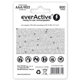 Batterie ricaricabili everActive Ni-MH R03 AAA 800 mAh Silver Line
