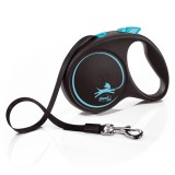 Flexi Guinzaglio automatico Black Design M 5 m blu