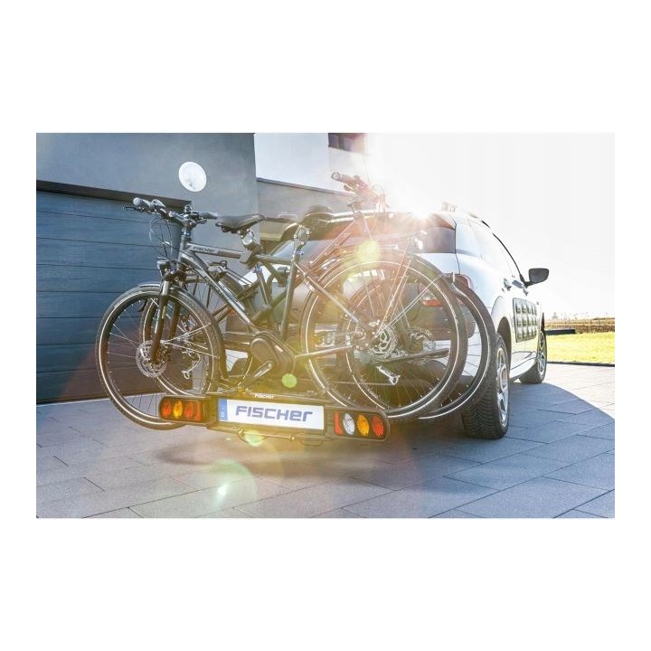 Fischer ProlineEvo 2 portabici auto per 2 bici 60kg