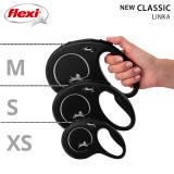 Flexi Guinzaglio retrattile per cani New CLASSIC 8 m nero